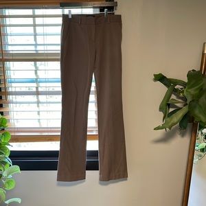 Express Columnist mid rise boot cut dress pant